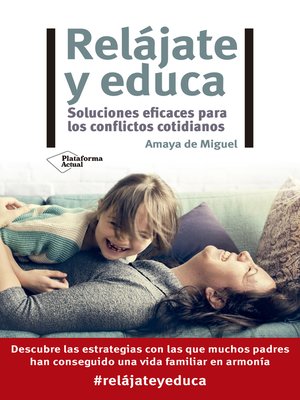 cover image of Relájate y educa